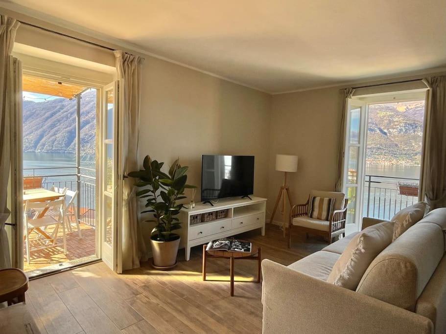 Il Noce Lake View Apartment Lezzeno Dış mekan fotoğraf