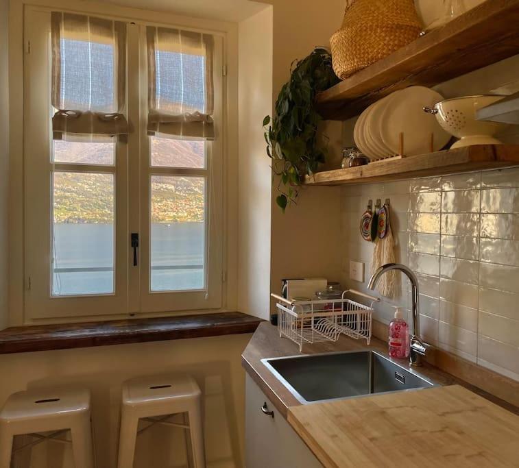 Il Noce Lake View Apartment Lezzeno Dış mekan fotoğraf